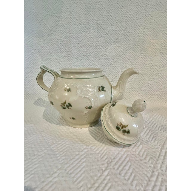 1950’s Rosenthal Sanssouci Porcelain “Moss Rose” Tea Pot For Sale In New Orleans - Image 6 of 12