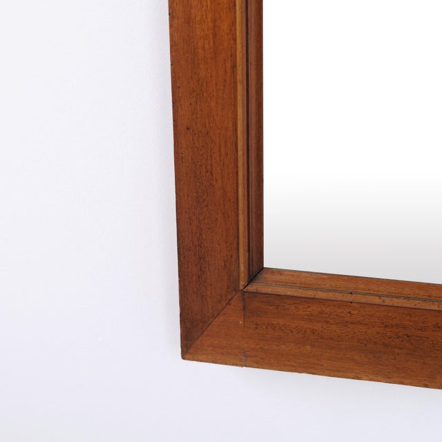 Antique Mahogany Wall Mirror, 1910 For Sale - Image 5 of 8