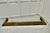 Heavy studded darkened brass fender, Brutalist Look .This is a good large Victorian beaten brass fender it has a studded...