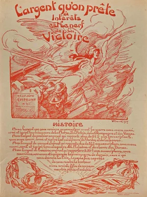 Victor Prouvé, L'Argent qu'on Prete, Lithograph, 1917
