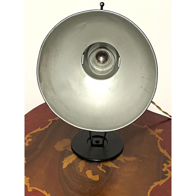 1930s Antique Bauhaus Table Lamp from Zeiss Ikon, 1930s For Sale - Image 5 of 11