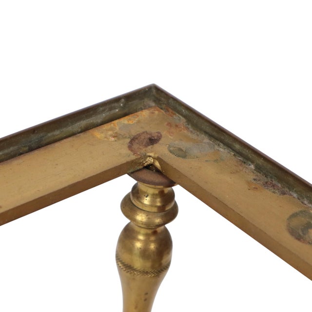 Brass Side Table from Maison Jansen, France, 1960s For Sale - Image 17 of 18