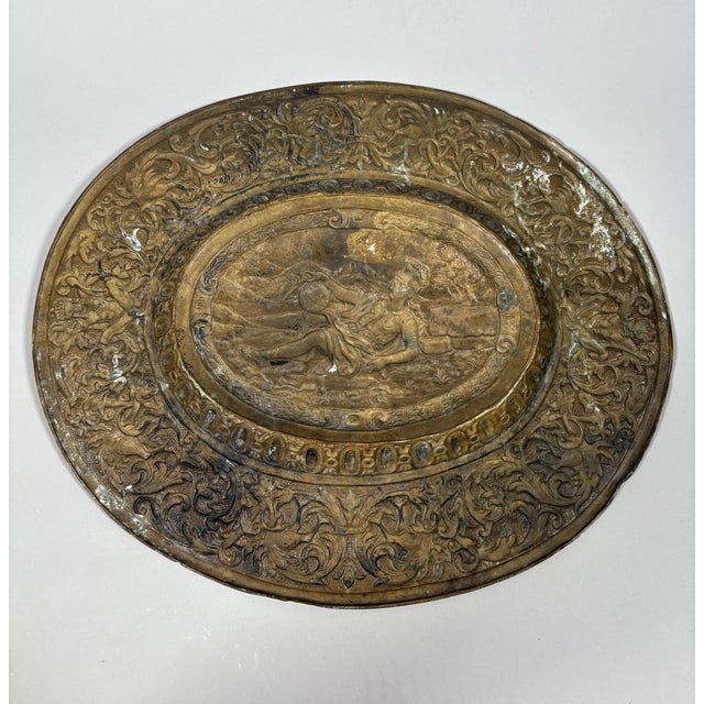 Antique Bronze Venus Offering Dish, 1600s For Sale - Image 4 of 5