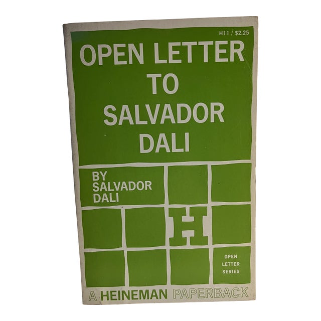 1968 Letter to Salvador Dali by Dali Book For Sale