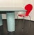 Turquoise Serenissimo Dining Table by Lella Vignelli, Massimo Vignelli and David Law for Acerbis, 1980s For Sale - Image 4 of 14