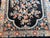 An Antique Black Bround 6'-4" X 9' Art Deco Chinese Rug For Sale - Image 4 of 6