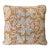 Vintage Crewel Botanical Toss Pillow For Sale