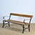 Riveted Iron Park Bench, 1920s For Sale - Image 13 of 13