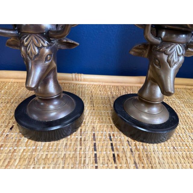 This handsome pair of urns would be beautiful on a dining table, entry table or mantel. The open for a plant is 4.5” so...