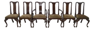 Henkel Harris Mahogany Dining Chairs Set of 6