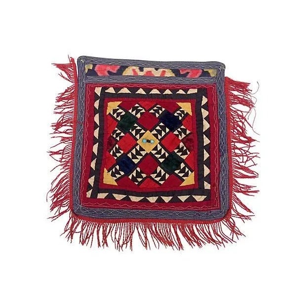 Patchwork Turkish Fringe Textile For Sale