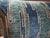Blue Velvet Lumbar Pillow With Silk Backing For Sale - Image 4 of 7