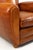 Wood Pair of Artisan-Made Cognac Leather Armchairs For Sale - Image 7 of 8