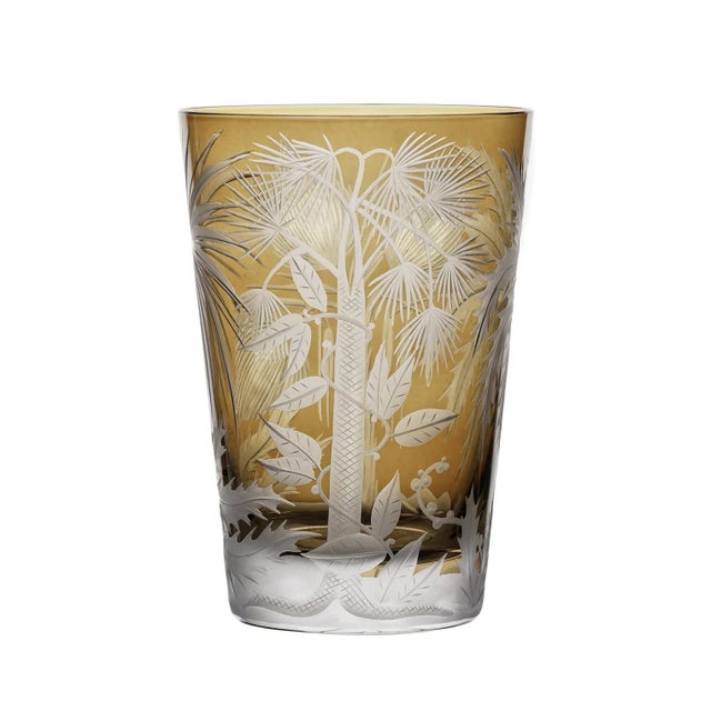 ARTEL Primeval Palms Tumbler in Taupe - Set of 6 For Sale - Image 6 of 6