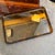 1970s Set of Two Mid-Century Modern Faux Tortoiseshell Lucite Trays by Guzzini For Sale - Image 12 of 13