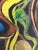 Abstract 1960s Vintage Modernist Abstract Signed Annette Robyns For Sale - Image 3 of 6