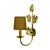 Florentine Antique Gold Leaf Vine Wall Light For Sale - Image 4 of 4
