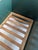 Vintage Hand-Painted Wooden Cradle, 1940s For Sale - Image 13 of 14