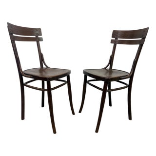 Dining Chairs by J&J Kohn, 1890s-1910s, Set of 2 For Sale