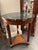 19th Century Antique Walnut French Marble Top Round Side Table For Sale In Boston - Image 6 of 6