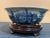 Vintage Victoria Ironstone Large Decorative Bowl With Celadon Glaze For Sale - Image 10 of 11