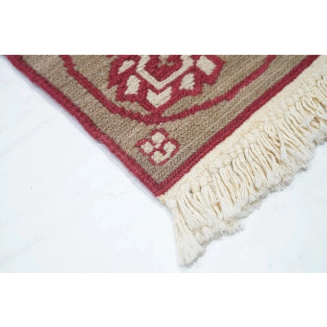 Traditional Sumak Runner 2'7'' X 8'0" For Sale - Image 3 of 10