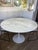 Vintage Tulip Round Table in Calacatta Marble by Eero Saarinen for Knoll Inc., 1970s For Sale - Image 11 of 11