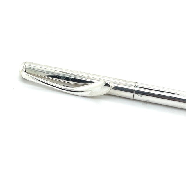 Tiffany & Co Estate Ballpoint Pen 5" Silver TIF423 This elegant Authentic Tiffany & Co sterling silver pen is 5 inches in...