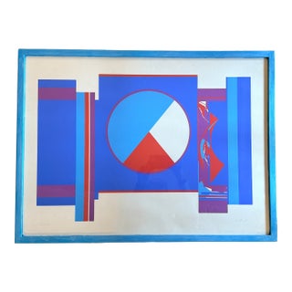 Budd Hopkins Signed Serigraph, 1975 For Sale