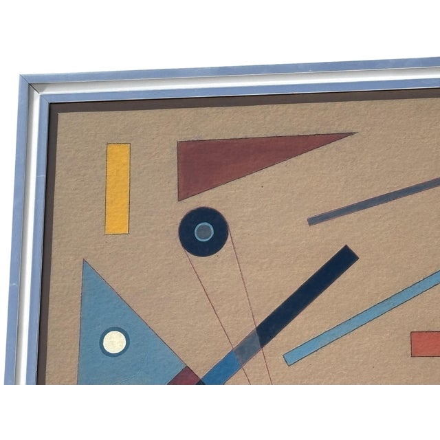 1950s Loló Soldevilla Signed Mixed Media on Paper, Framed For Sale In Tampa - Image 6 of 9