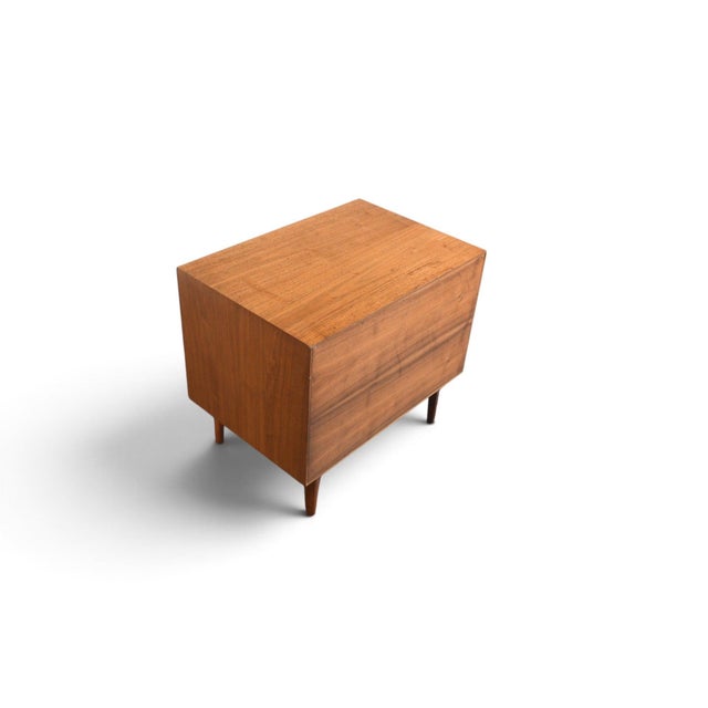 Wood Mid 20th Century Attributed to Kipp Stewart for Drexel "Declaration" Magazine Side Table For Sale - Image 7 of 14