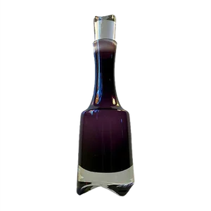 Scandinavian Purple Sommerso Glass Gin Decanter, 1970s