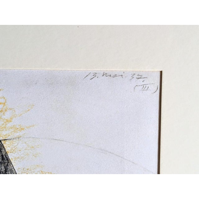 1990s Pablo Picasso, Woman and Child II: Preparatory Sketch for Guernica, Lithograph For Sale - Image 5 of 6