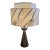 Mid-Century F.A.I.P. Original Table Lamp With Original Shade For Sale