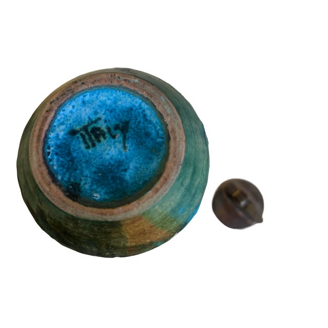 Ceramic 1960s Fascinating Alvino Bagni Table Lighter From His “Sea Garden” Collection For Sale - Image 7 of 9