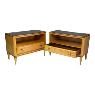Vintage New Maple Nightstands For Sale Chairish