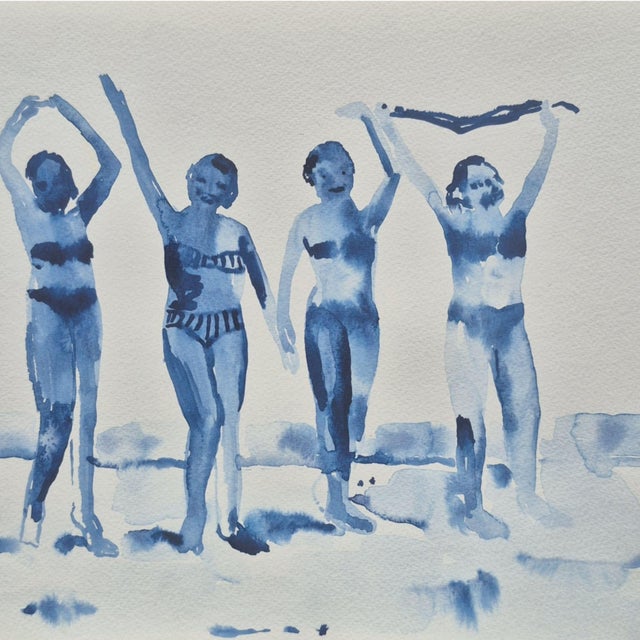 Hanna Ilczyszyn, Summer, 2022, Watercolor For Sale - Image 3 of 5