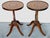 Pair of American Folk Art Inlaid Lyre-Form Tables, circa 1900 For Sale In Greensboro - Image 6 of 10