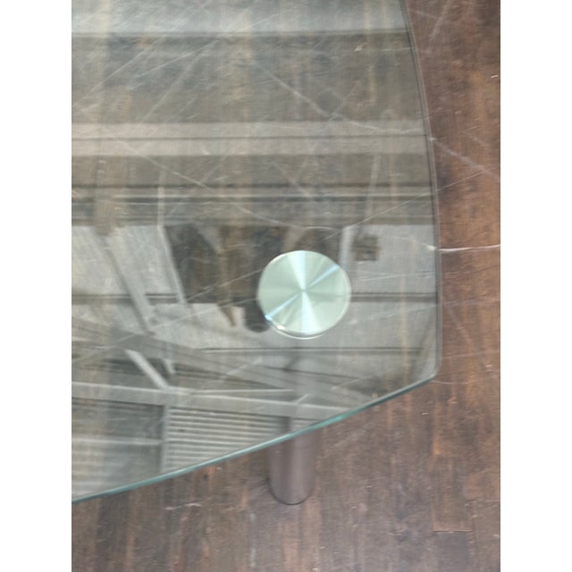 Silver Arnaldo Gamba E Leila Guerra for Reflex Policleto Goccia Teardrop Table For Sale - Image 8 of 12