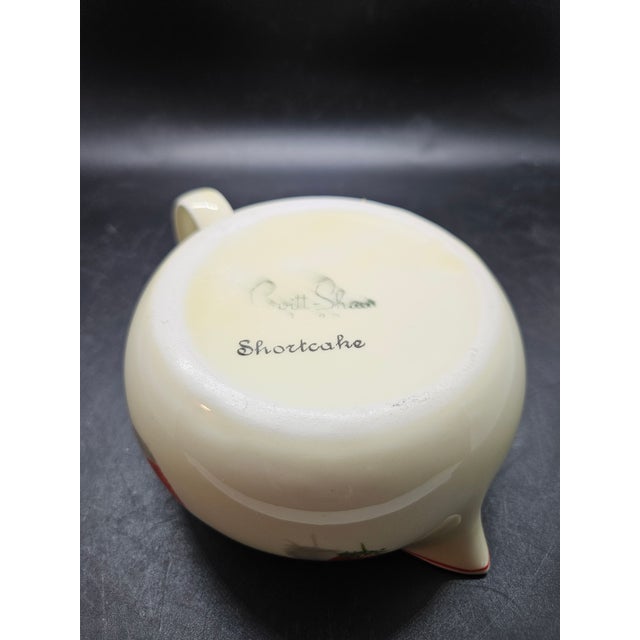 Antique w.s. George Cavitt-Shaw Shortcake Creamer For Sale - Image 4 of 5