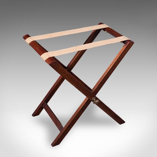 Antique Butler's Tray Table, English, Drop-Flap Serving Stand, Edwardian, c.1910 For Sale - Image 10 of 12