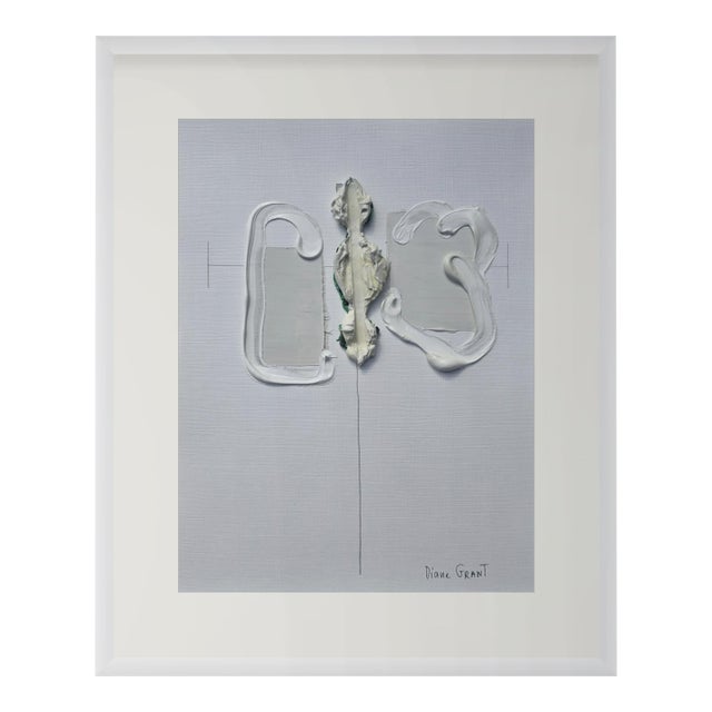 Framed Organic Modern Minimalist Flower Study. For Sale