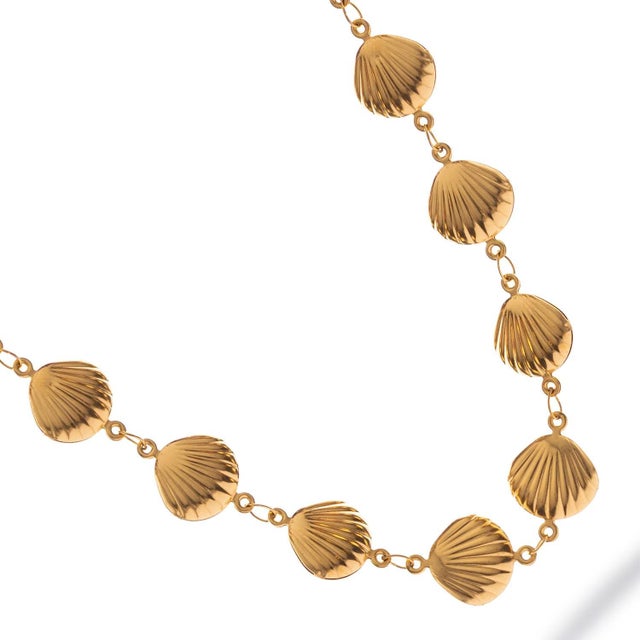 Sun Kissed Seashell Energy Necklace For Sale In Miami - Image 6 of 7