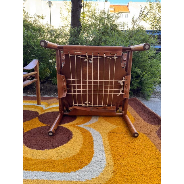 Mid-Century Sirocco Safari Armchair by Arne Norell, 1960s For Sale - Image 10 of 13