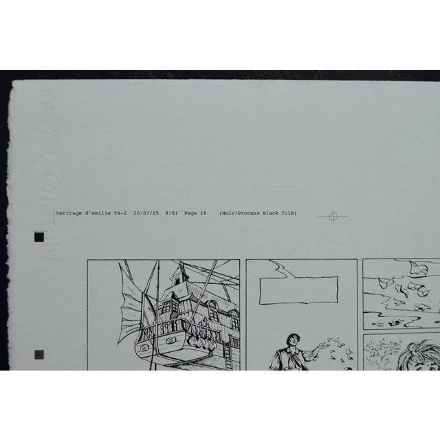 Florence Magnin, Heritage Emilie T04 The Dreamer, 2005, Printing Plate For Sale - Image 5 of 9