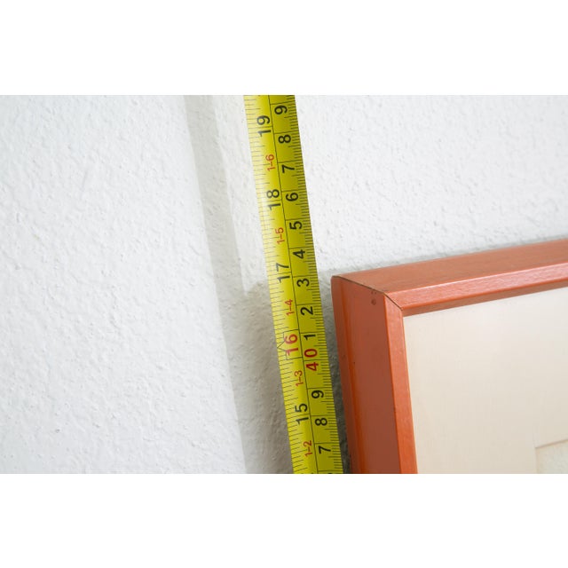 Mid Century Modern Watercolor George Constant Bull Signed Painting Original For Sale - Image 12 of 12