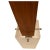 5-Light Haning Lamp in Teak from Guzzini, Italy, 1960s For Sale - Image 9 of 13