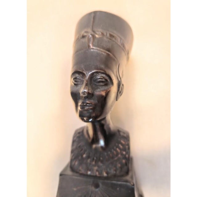 Statue of Queen Nefertiti, 1930s For Sale - Image 9 of 9