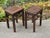 Wood Pair of Antique Chinese Wood Stools or Tables ,Circa 1870. For Sale - Image 7 of 9