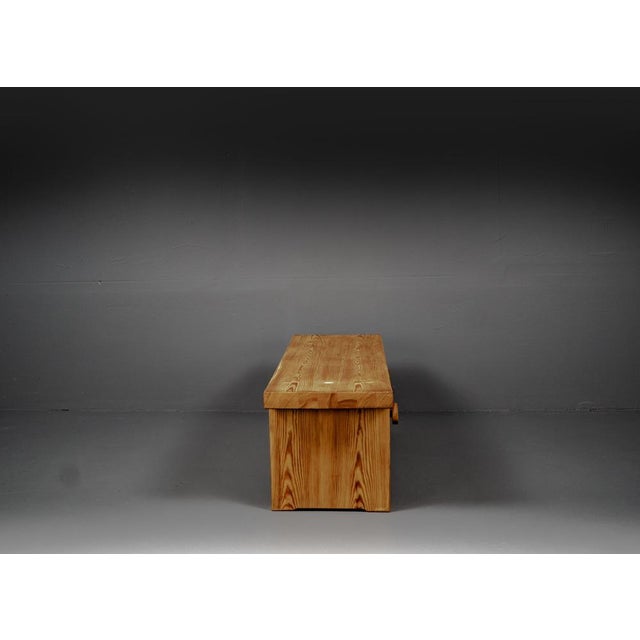 Bench in Pinewood by Roland Wilhelmsson, Sweden, 1960s For Sale - Image 9 of 18